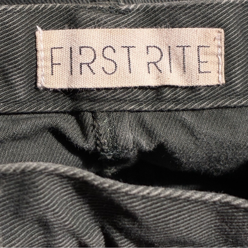 First Rite Wide Leg Pants Green - Picture 3 of 5